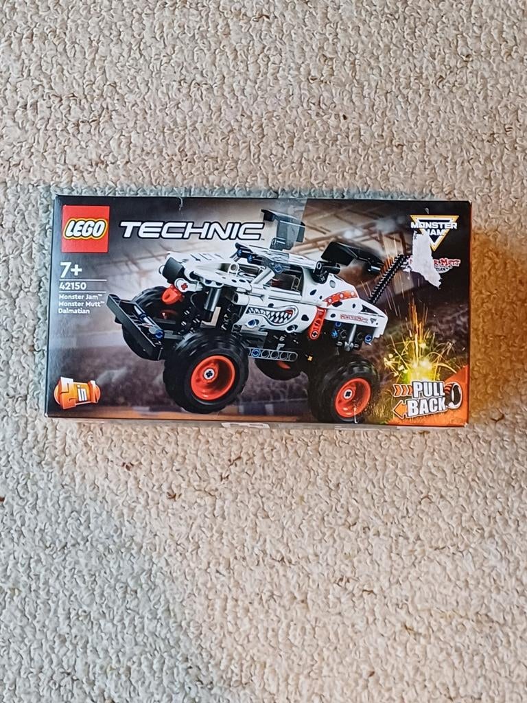 Monster jam Mutt Dalmation, Kinderen en Baby's, Ophalen of Verzenden, Zo goed als nieuw