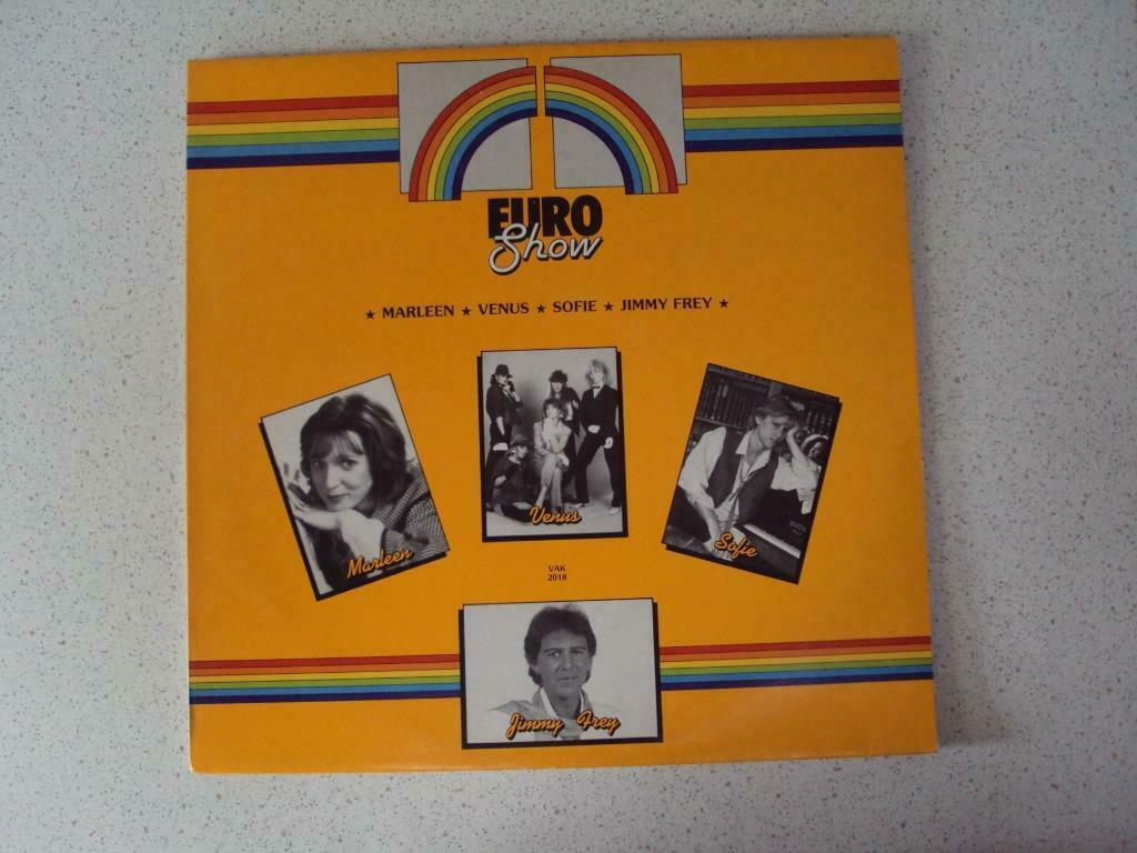 LP "Euro Show" met Marleen, Venus, Sofie en Jimmy Frey., Ophalen of Verzenden, 12 inch, Overige genres