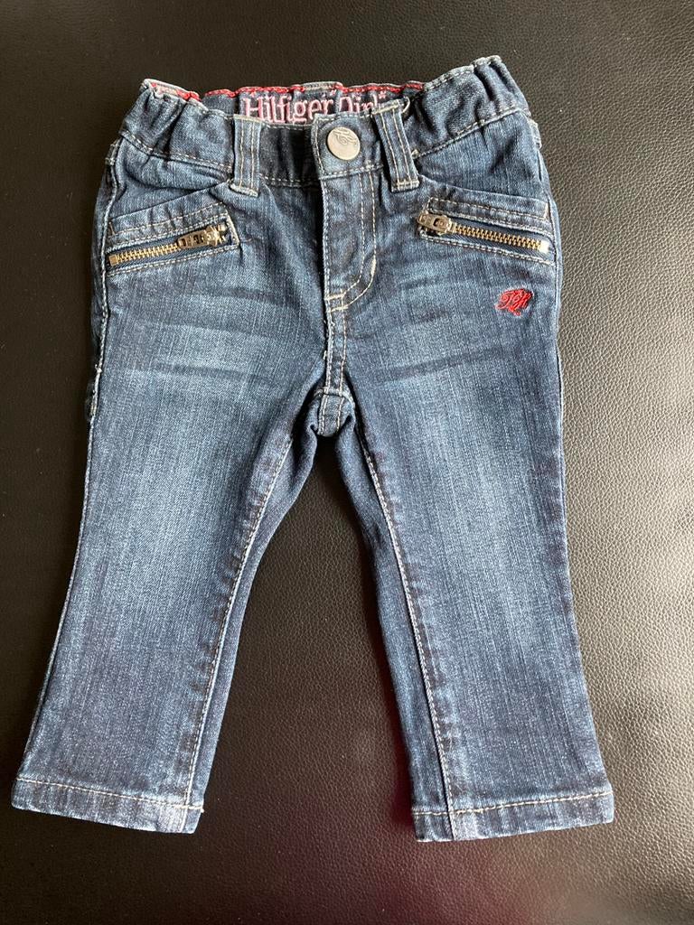 Jeans Tommy Hilfiger maat 6-9 maand, Broekje, Meisje, Ophalen of Verzenden, Tommy Hilfiger