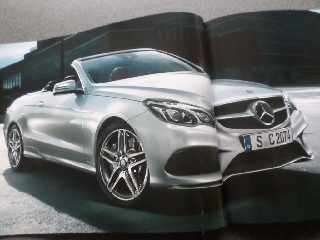 Brochure de la Mercedes E Coupé et Cabriolet 2014 - FRANÇAIS, Enlèvement ou Envoi, Mercedes
