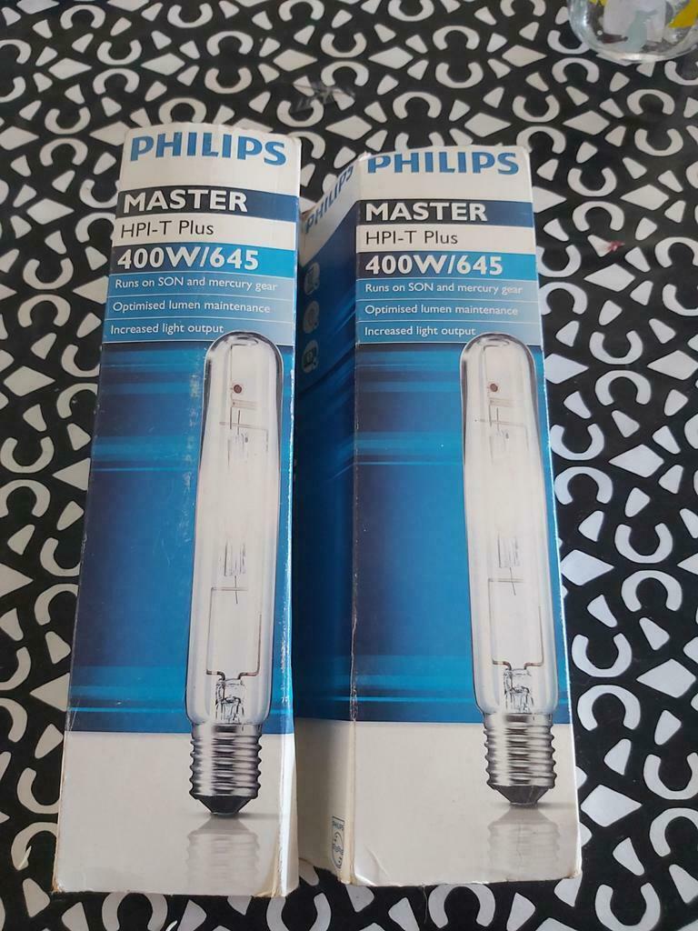 Philips lampe pour deux 400w hqi, Enlèvement