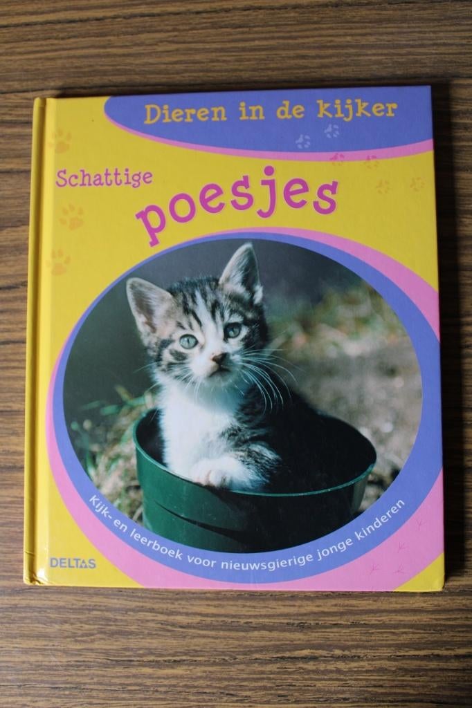Deltas Dieren in de kijker Schattige poesjes, Boeken, Gelezen, Deltas, Ophalen of Verzenden, Katten