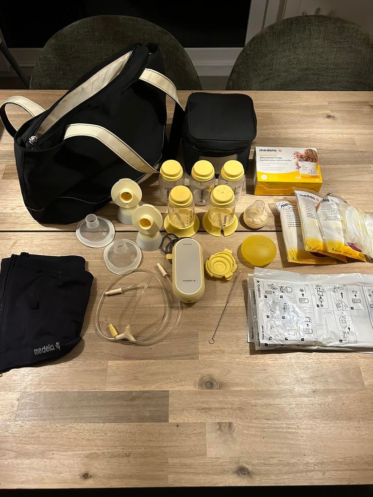 Borstkolf complete set - Medela Freestyle Flex, Enlèvement, Comme neuf, Tire-lait