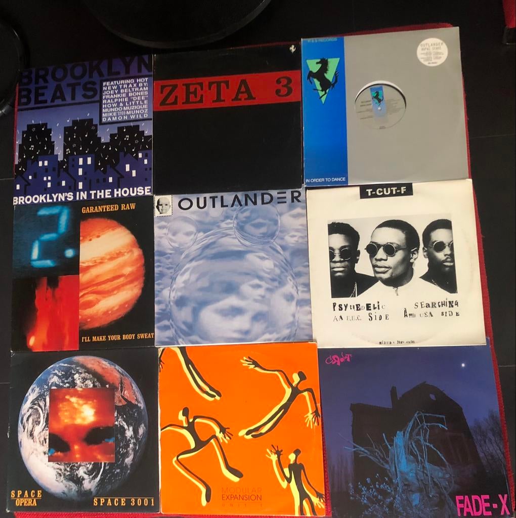 Belgian retro dance 12” vinyl, Cd's en Dvd's, Ophalen of Verzenden, Zo goed als nieuw