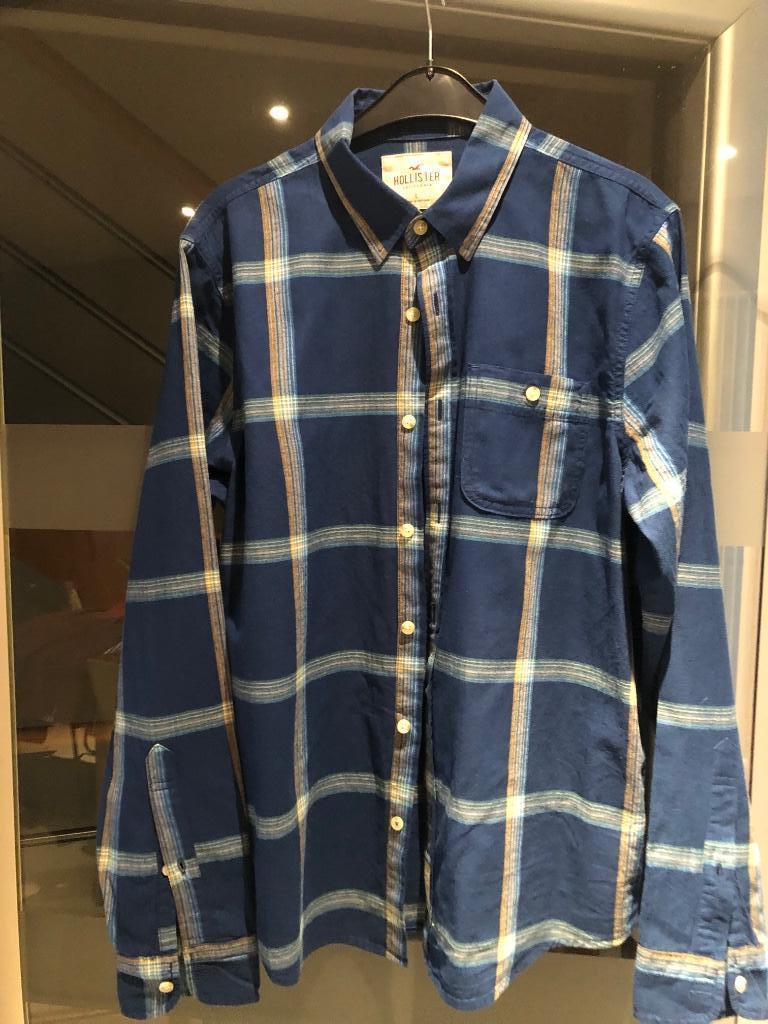 4 herenhemden maat large perfecte staat  5 euro per stuk, Ophalen of Verzenden, Zo goed als nieuw, Blauw, Halswijdte 41/42 (L)