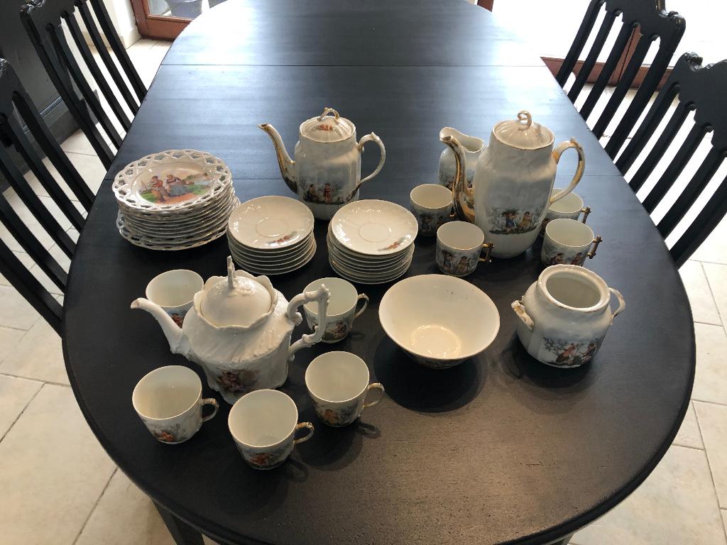 Koffieservice, Ophalen