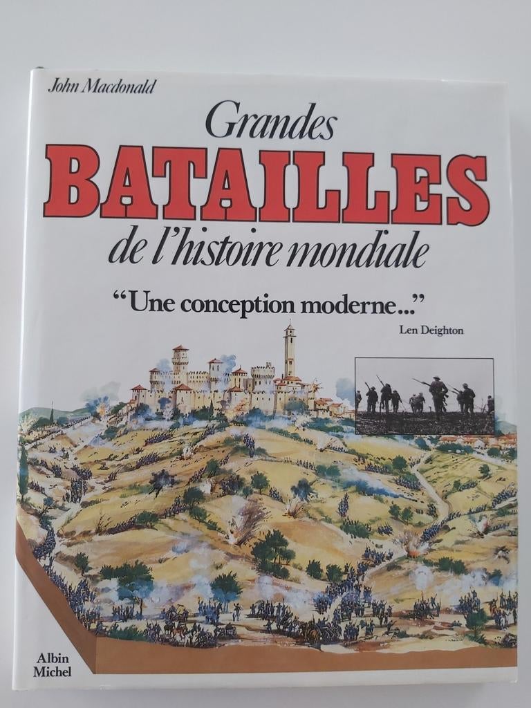 Grote veldslagen in de wereldgeschiedenis, Boeken, Ophalen of Verzenden, Zo goed als nieuw, John Macdonald