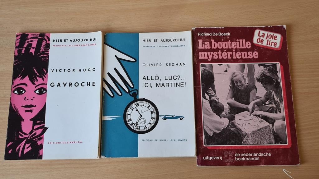 Franse boekjes "Gavroche" "Alle, Luc ? Ici Martine", Ophalen of Verzenden, Gelezen