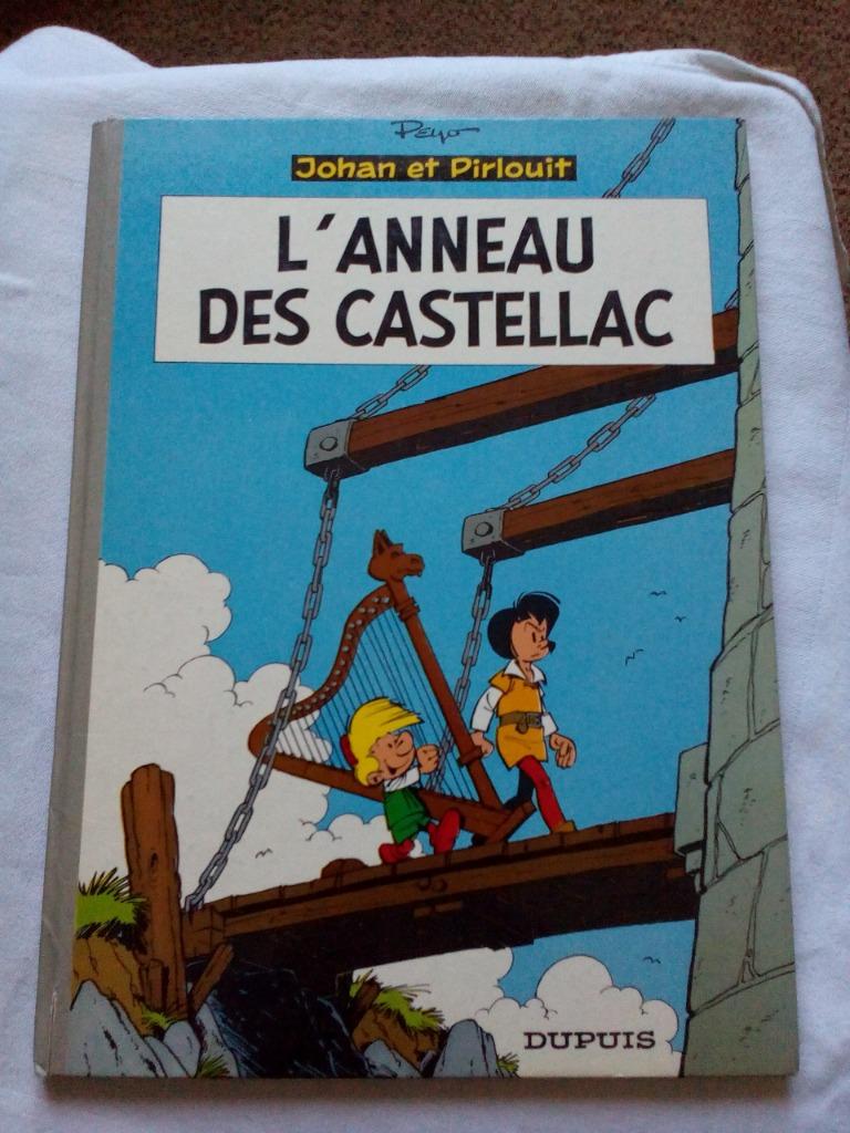 Johan et Pirlouit - L'anneau des castellac, Peyo, Enlèvement ou Envoi, Une BD, Utilisé