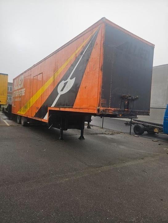 une semi-remorque | desot 2 essieux, Autos, Entreprise, Achat