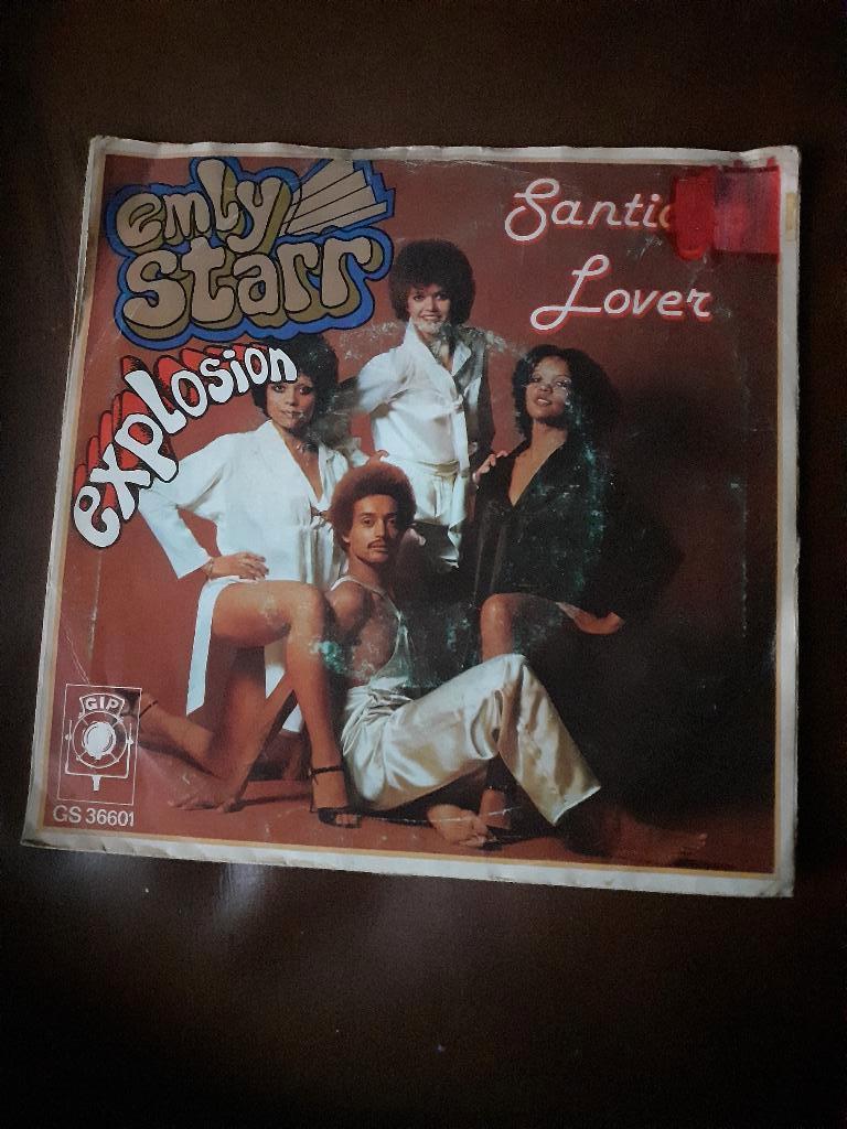 45T Emly Starr Explosion : Santiago lover (Belpop)), Cd's en Dvd's, Ophalen of Verzenden