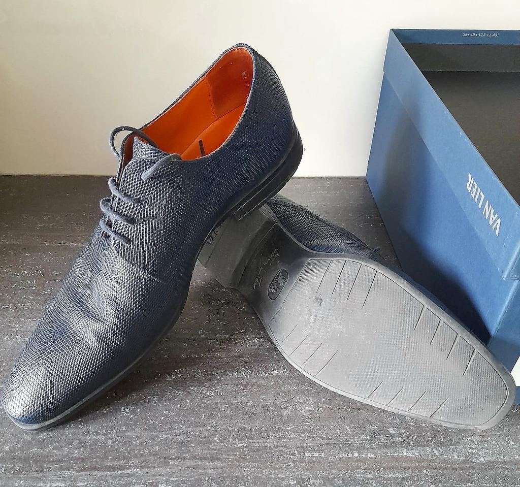 Chaussures habillées pointure 45, Enlèvement ou Envoi, Van Lier, Chaussures à lacets, Comme neuf