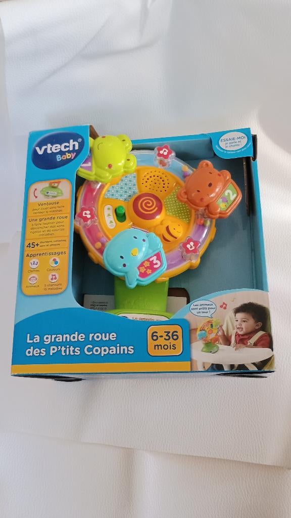 VTECH Neuf, la grande roue des petits copains, Enlèvement, Neuf, 6 mois à 2 ans