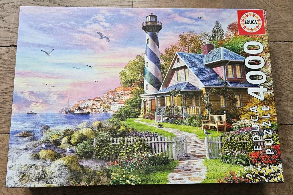 Puzzel 4000 stukjes, Ophalen of Verzenden, Zo goed als nieuw