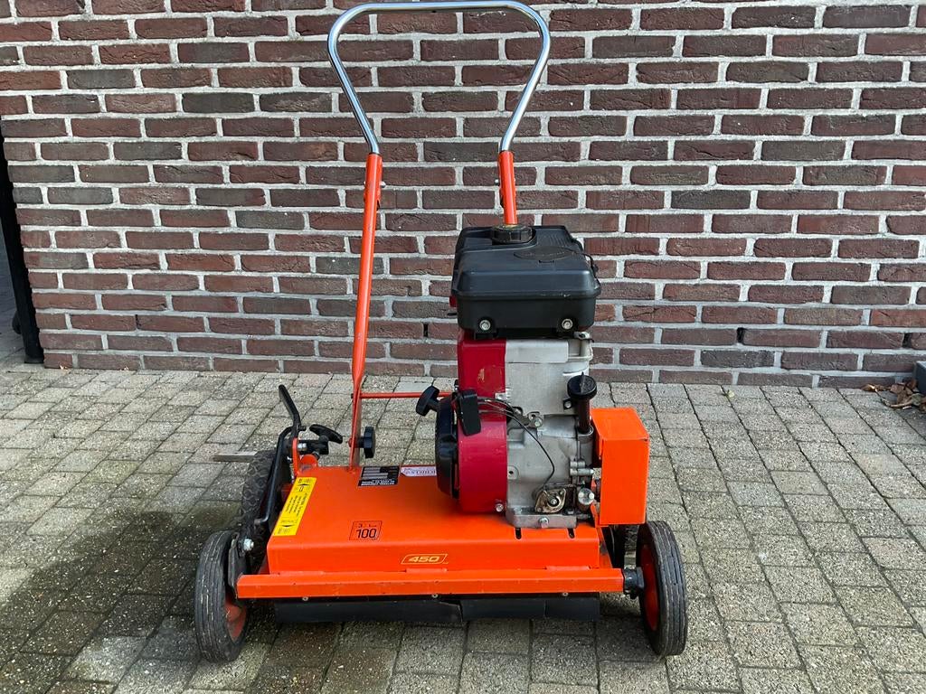 VERLUCHTER DORI. 5PK.  TYPE 450 SCARIF.   350€, Tuin en Terras, Grasmaaiers, Ophalen, Gebruikt, Mulchfunctie, Benzine-grasmaaier