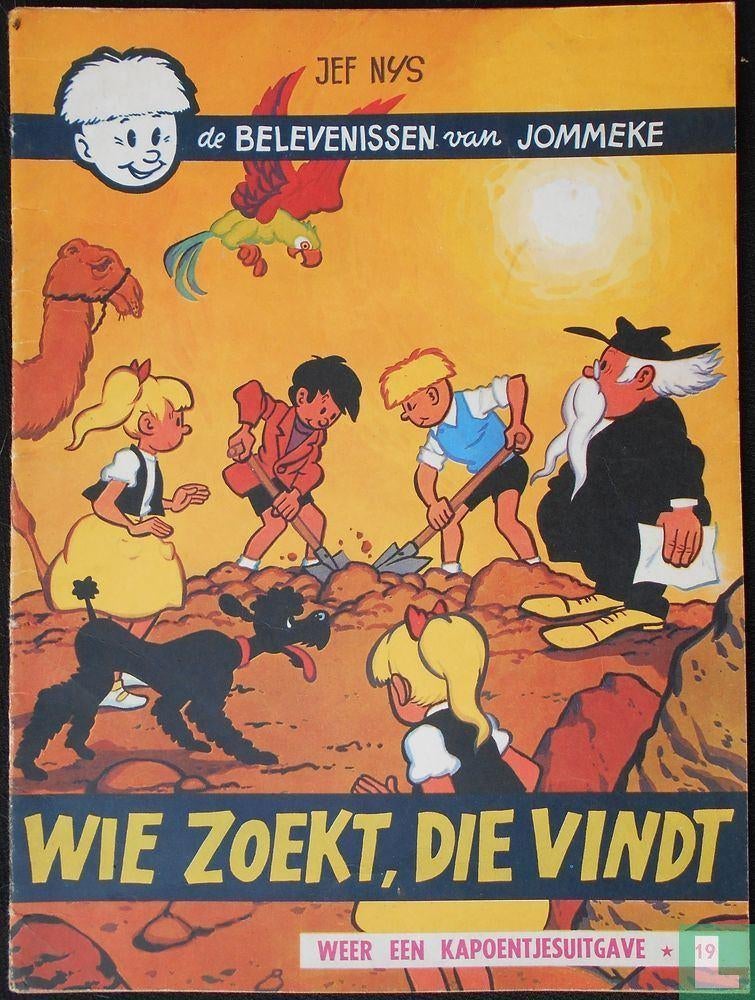 Jommeke : Wie zoekt, die vindt, Boeken, Eén stripboek, Ophalen of Verzenden, Gelezen, Jef Nys