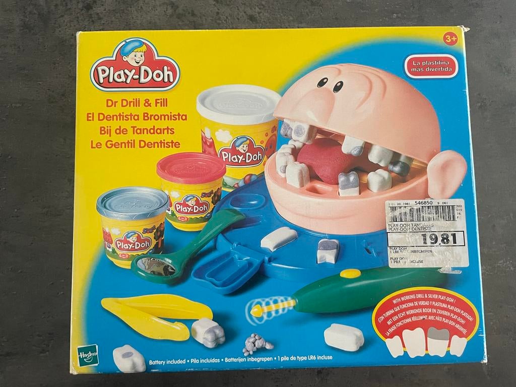 Play-Doh bij de tandarts, Enlèvement, Utilisé