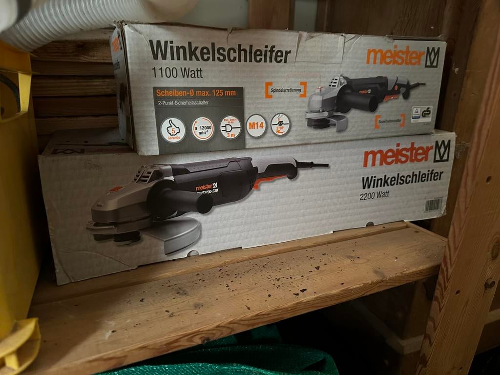 Slijpschijven, Ophalen