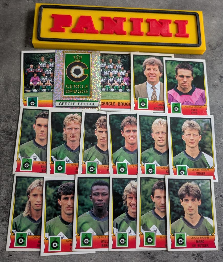 PANINI FOOTBALL 92 17 STICKERS 1992 : CERCLE BRUGGE, Verzenden, Nieuw
