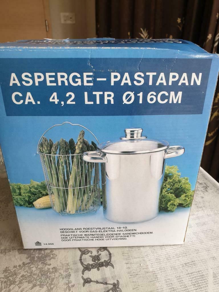 Asperge-pastakoker, Huis en Inrichting, Ophalen, Nieuw