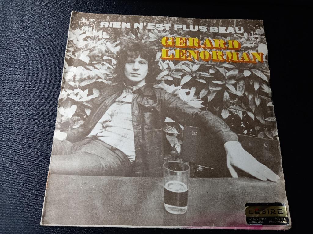 Gerard Lenorman ‎– Rien N'est Plus Beau / Il, Cd's en Dvd's, Vinyl Singles, Gebruikt, Single, Pop, 7 inch, Ophalen of Verzenden