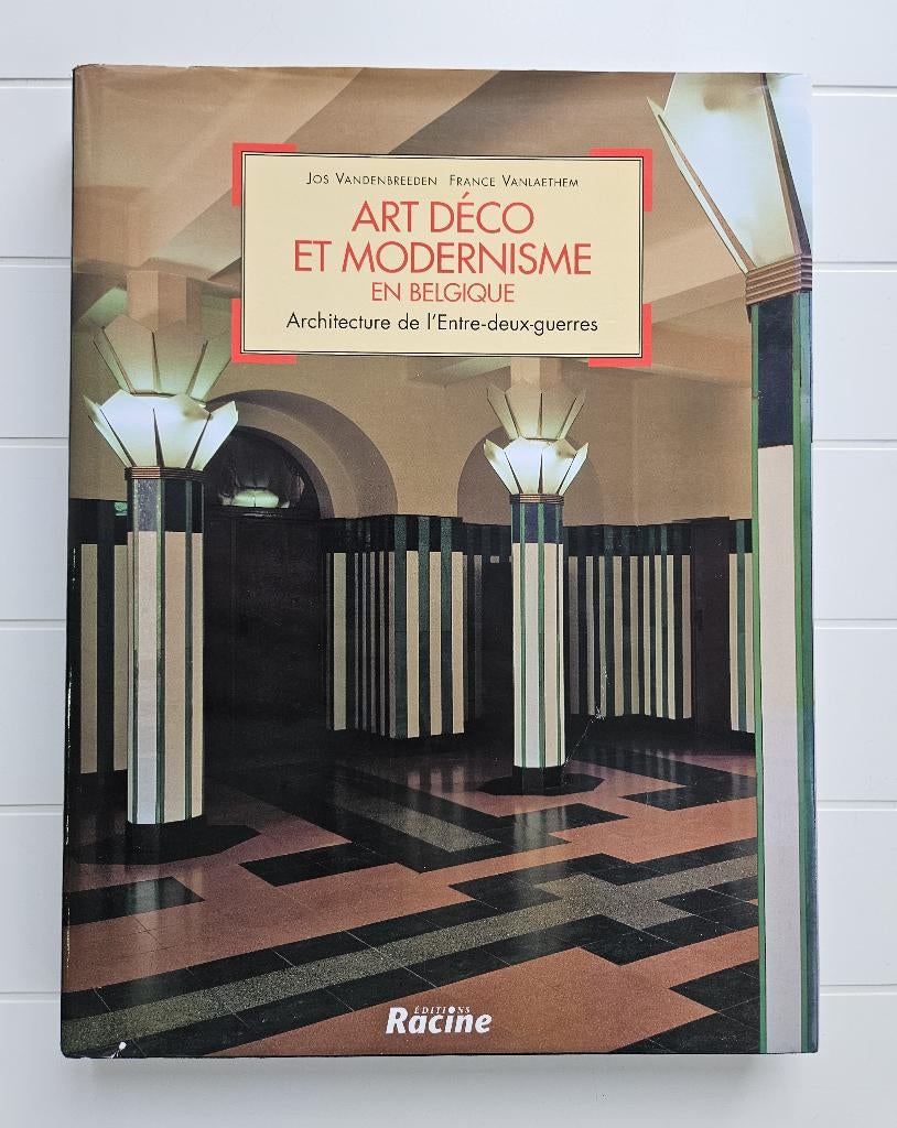 Art déco et modernisme en Belgique, Enlèvement ou Envoi, Architectes, Utilisé, Collectif