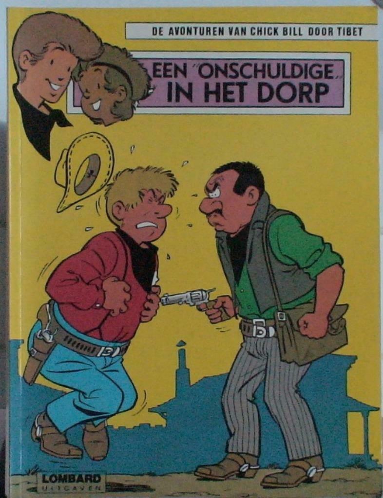 Chick Bill Een onschuldige in het dorp, Tibet, Eén stripboek, Ophalen of Verzenden, Zo goed als nieuw