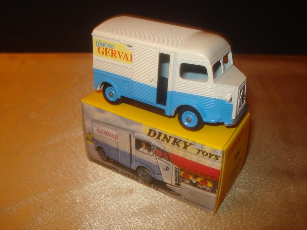 DINKY TOYS Camionnette Citroën "Glaces Gervais" Réédition, Enlèvement ou Envoi, Neuf, Voiture, Dinky Toys