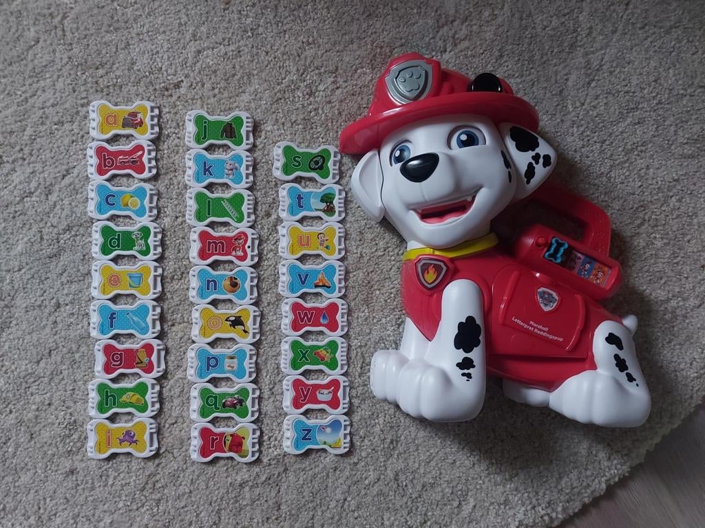 VTech PAW Patrol Marshall Letterpret Reddingspup, Enfants & Bébés, Jouets | Vtech, Comme neuf, Enlèvement