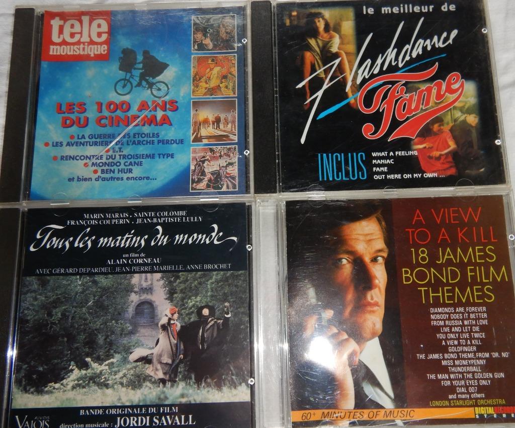 Lot de 5 CD - Musiques de Films divers., Enlèvement ou Envoi, Utilisé
