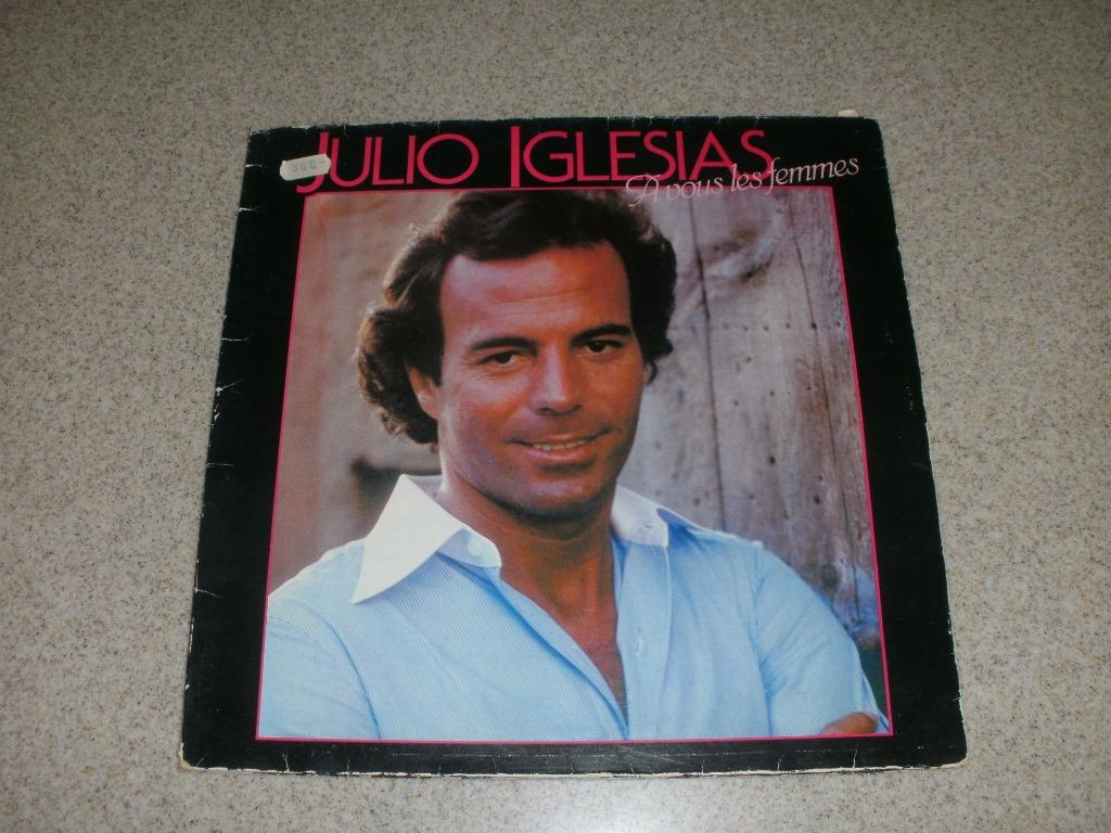 LP Julio Iglesias/A vous les femmes., Enlèvement ou Envoi, Utilisé