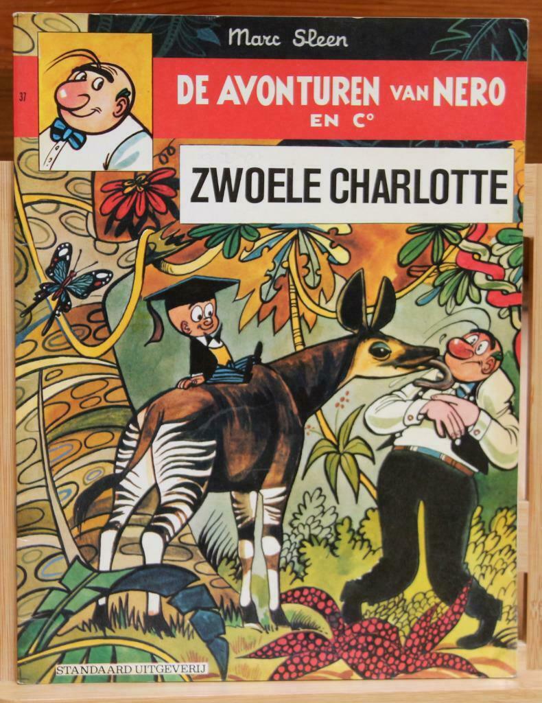 BD 20 - Nero nr 37 – Zwoele Charlotte - 197, Boeken, Gelezen, Marc Sleen, Eén stripboek, Ophalen of Verzenden