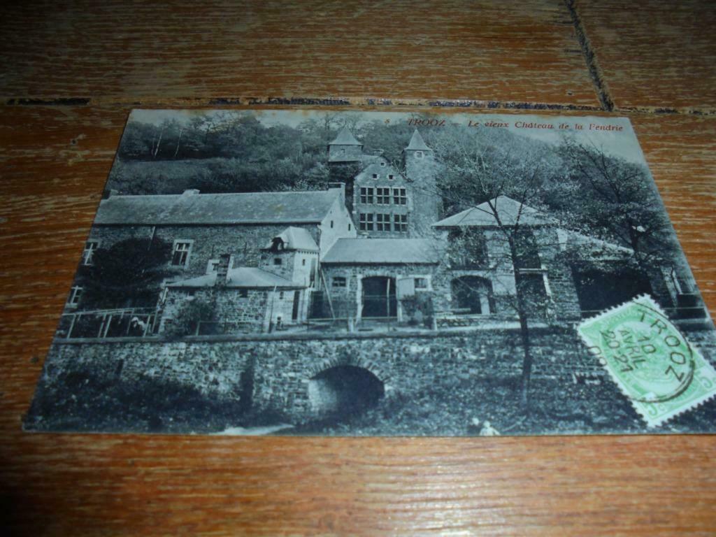 oude postkaart Trooz, Ophalen