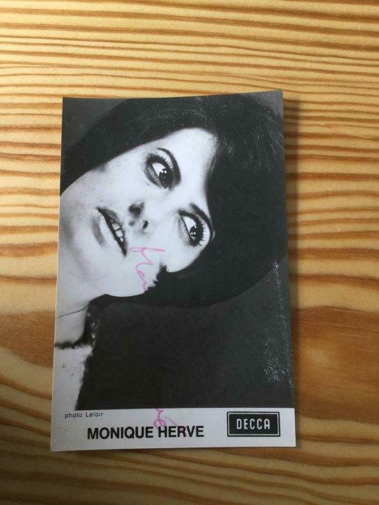 Handtekening Monique Herve, Ophalen, Gebruikt