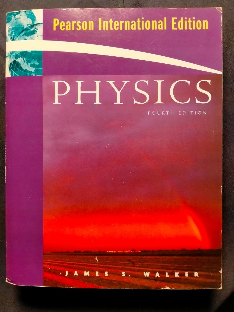 PHYSIQUE Pearson International, 4e édition, Enlèvement ou Envoi, Comme neuf, Enseignement supérieur, James S. Walker