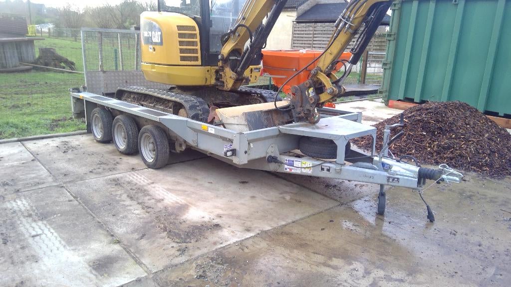 Aanhangwagen ifor williams, Ophalen, Zo goed als nieuw