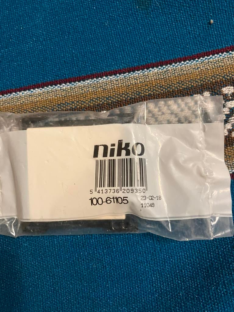 Niko installatiemateriaal, Ophalen, Nieuw, Overige typen