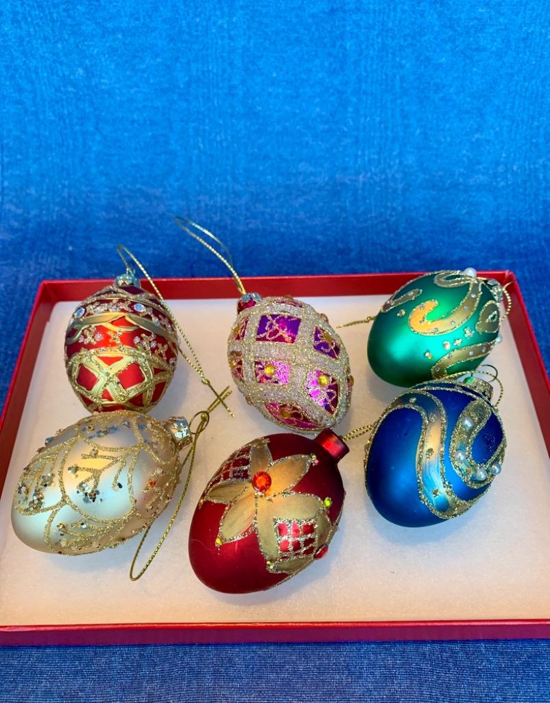 Handmade Fabergé Inspired X-Mas Tree Deco, Ophalen