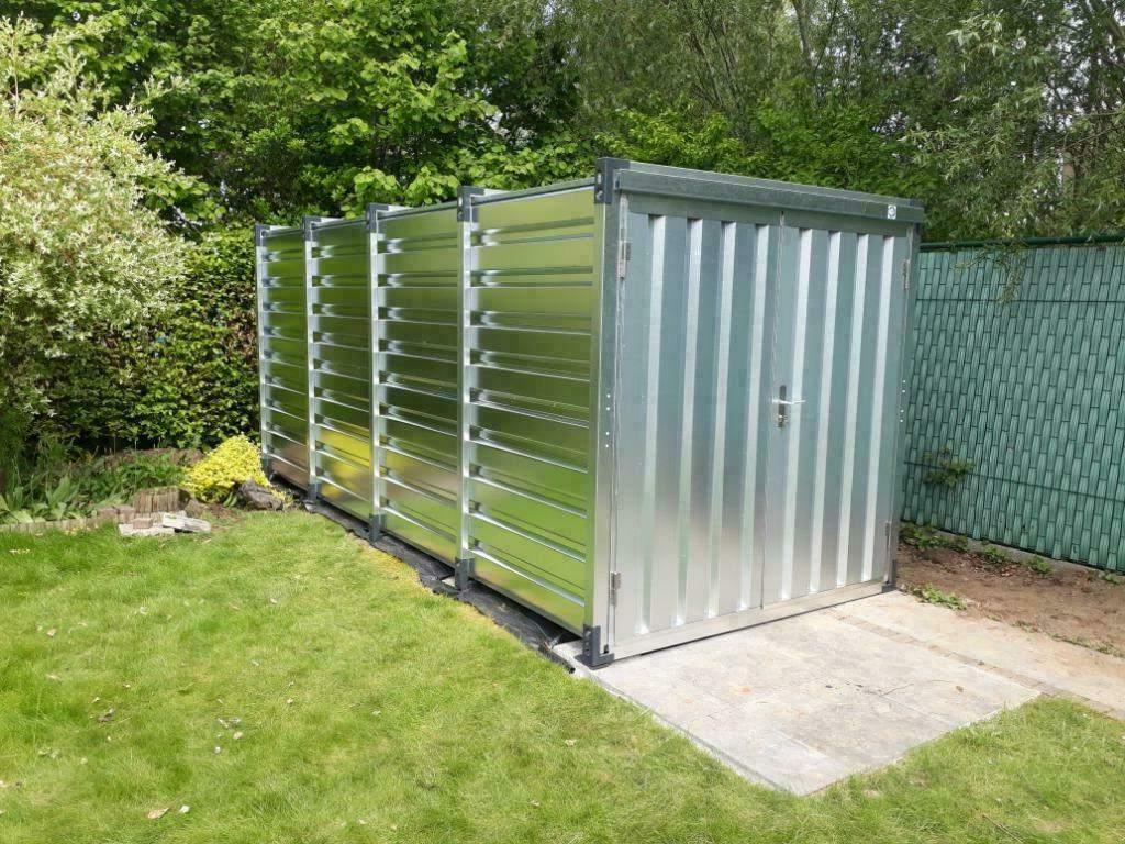 tuinberging/container/snelbouwcontainer/schuurtje/schuur, Tuin en Terras, Ophalen of Verzenden, Nieuw, Overige soorten