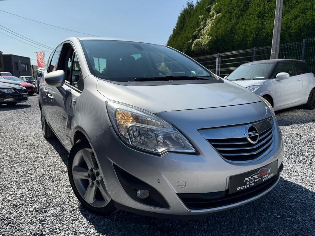 Opel Meriva 1.7 CDTi / Euro 5 / 1e Main / Entretien + CT OK, Auto's, Opel, Voorwielaandrijving, Euro 5, Zwart, 4 cilinders
