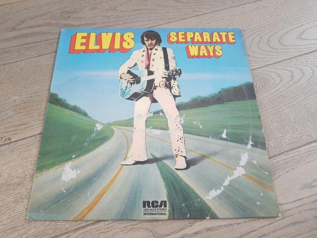 Lp Elvis - separate ways, Ophalen of Verzenden, Zo goed als nieuw