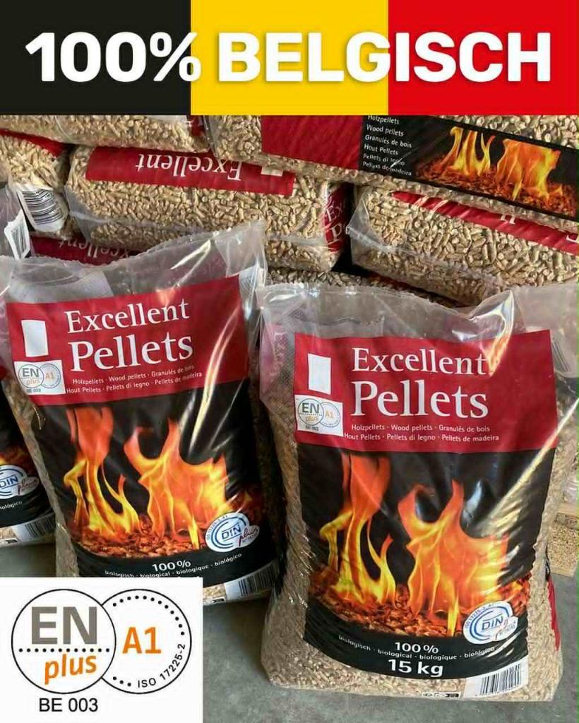 Excellent Hout Pellets, Ophalen, Pallet