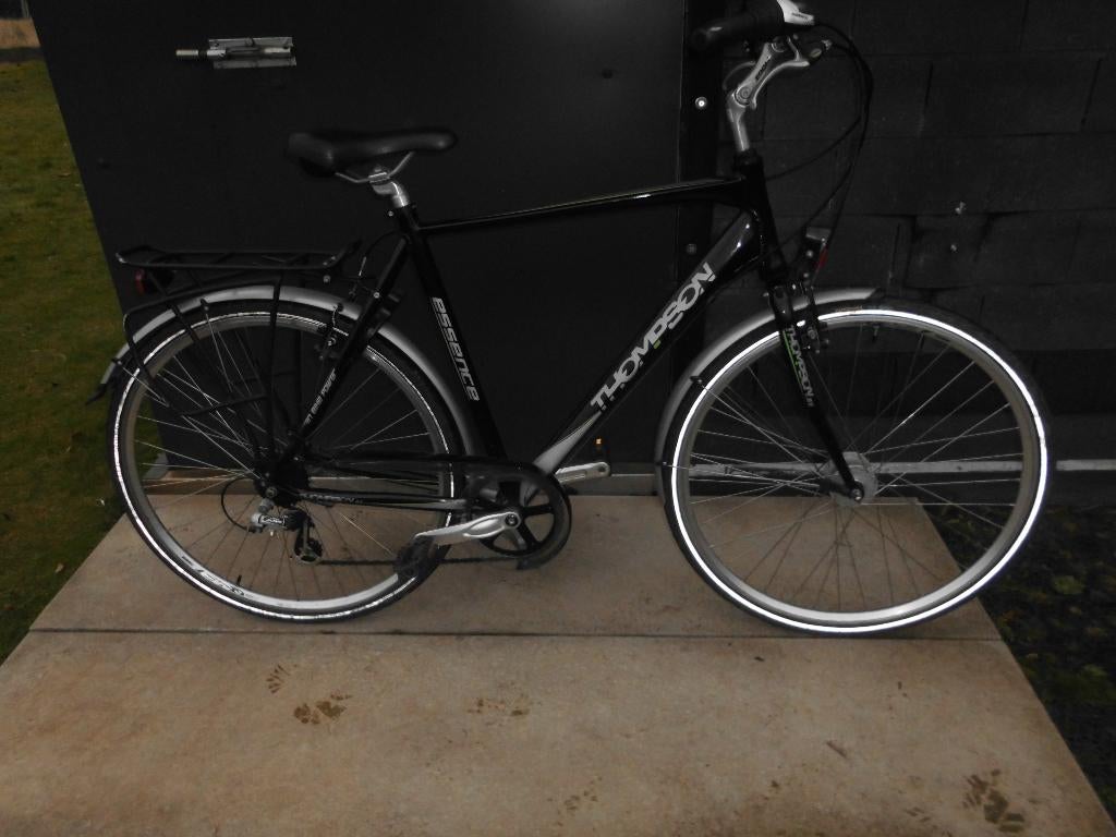 Thompson mannefiets., Gebruikt, Geen vering, 53 tot 57 cm, Ophalen