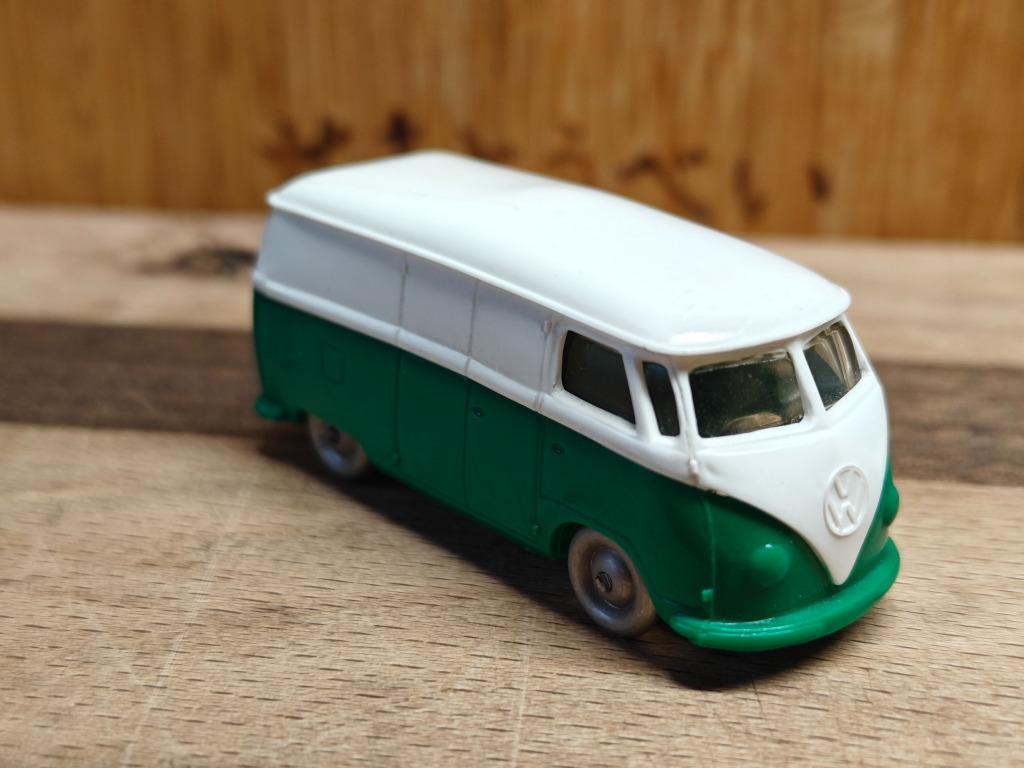 LEGO 1/87 HO VOLKSWAGEN TRANSPORTER T1 WIT GROEN, Kinderen en Baby's, Ophalen of Verzenden, Nieuw, Lego