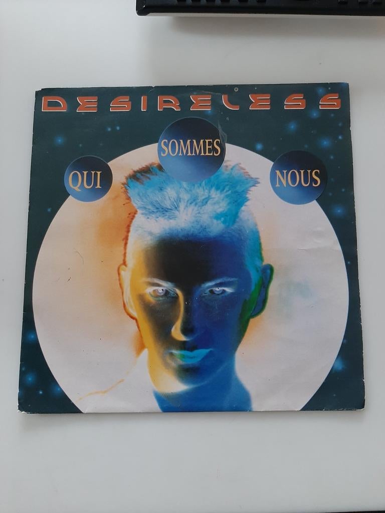 Vinyl 45trs- desireless - qui sommes nous, Ophalen of Verzenden, Gebruikt
