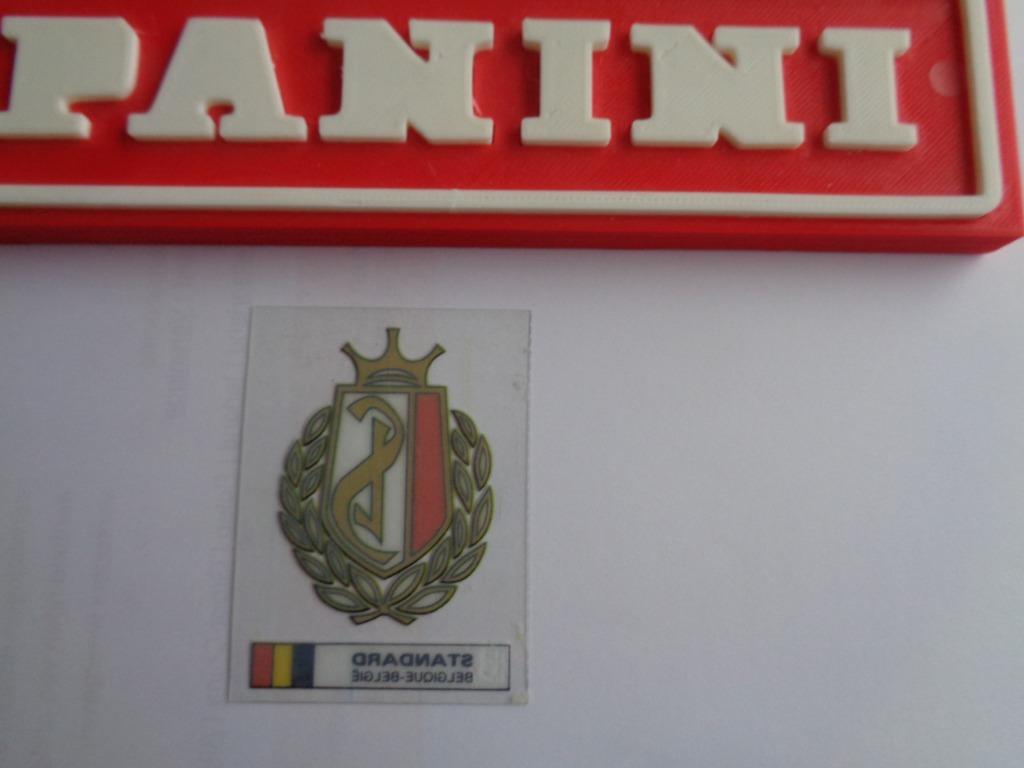 PANINI GOAL 1983 STANDARD LUIK EMBLEEM voetbal zeldzaam, Ophalen of Verzenden, Zo goed als nieuw