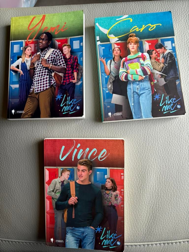 Boeken Like me: Caro, Vince, Yemi, Boeken, Ophalen, Zo goed als nieuw