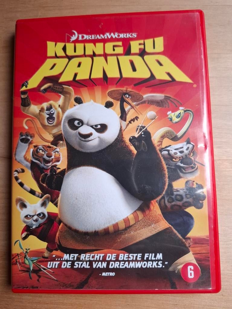 Dvd's Kung Fu Panda, Cd's en Dvd's, Ophalen, Zo goed als nieuw