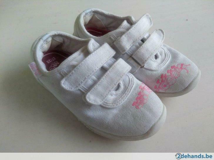 Turnpantoffels met velcro - maat 27/28 - DETO, Kinderen en Baby's, Ophalen of Verzenden, Gebruikt, Meisje, Sportschoenen