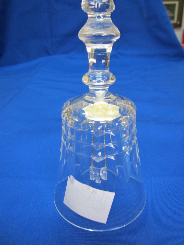 clochette en cristal vintage vsl, Antiquités & Art, Enlèvement ou Envoi